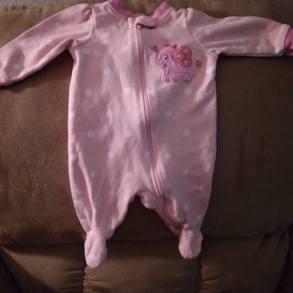 Newborn Baby Girl Sleeper - Picture 1 of 2